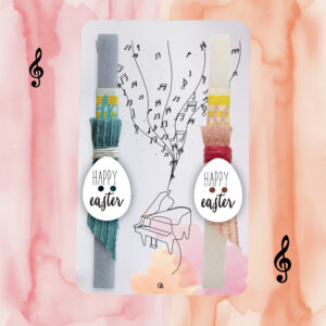 Ξύλινη λαμπάδα couple music