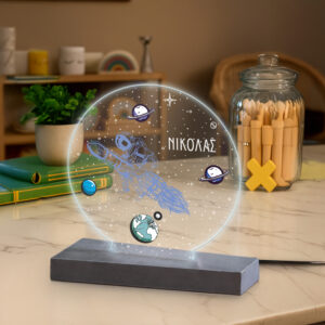 Φωτιστικο Plexiglass Διάστημα