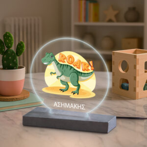 Φωτιστικο Plexiglass Δεινόσαυρος