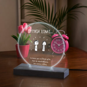 Φωτιστικό Plexiglass Κολλητές