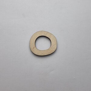 Ξύλινο στοιχείο ακανόνιστο στρογγυλό με τρύπα