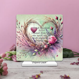 Plexiglass Κάδρο Γούρι για Μαμά με αφιέρωση 8