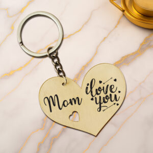 Μπρελόκ mom καρδιά 2