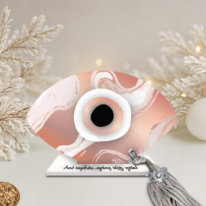 Γούρι Μάτι Light Nude