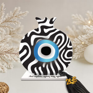 Γούρι ρόδι zebra