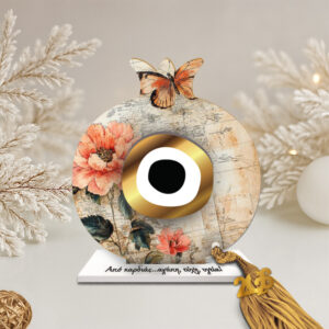 Γούρι ρόδι Floral 3