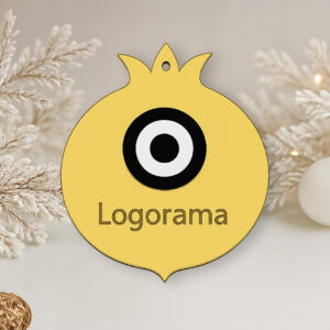 Ρόδι με Μάτι & Λογότυπο – Εταιρικό Γούρι 2026