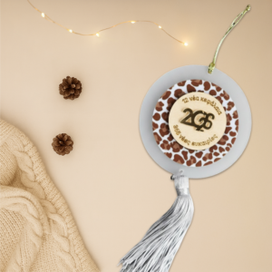 Γούρι “12 Νέα Κεφάλαια – 365 Νέες Ευκαιρίες” 2026 Κρεμαστό