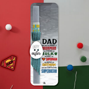Λαμπάδα Superheroes Dad