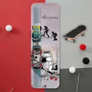 Λαμπάδα Skateboard μπρελόκ